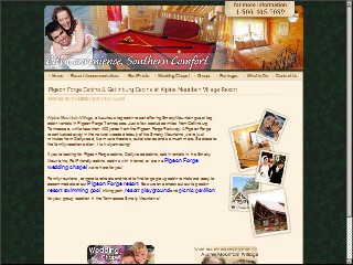 Web site www.alpinemountainvillage.com, Alpine Mountain Village