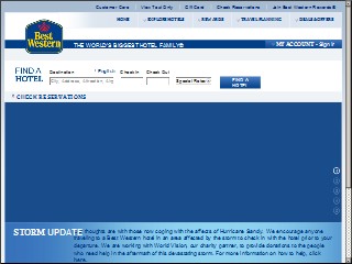 Web site www.bestwesternfranklin.com, Best Western Franklin Inn