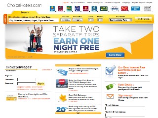 Web site www.choicehotels.com, Econo Lodge Inn & Suites at the Convention Center