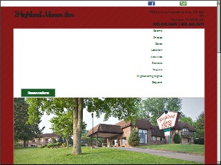 Web site www.highlandmanor.com, Highland Manor Inn-Conference