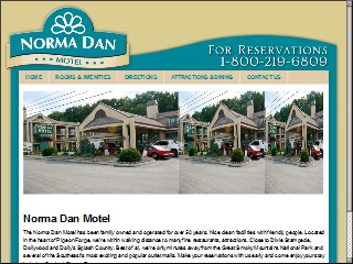 Web site www.normadanmotel.com, Norma Dan Motel