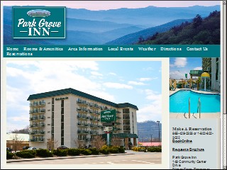 Web site www.parkgroveinn.com, Park Grove Inn