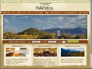 Web site www.parkvista.com, Park Vista Hotel