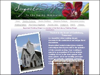 Web site www.sugarlandweddings.com, Sugarlands Corp