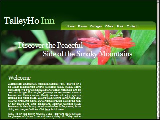 Web site www.talleyhoinn.com, Talley Ho Inn