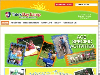 Web site www.tatescamp.com, Tate's Day Camps