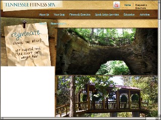 Web site www.tfspa.com, Tennessee Fitness