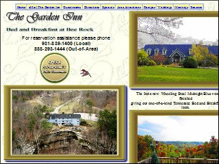 Web site www.thegardeninnbb.com, Garden Inn