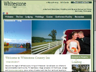 Web site www.whitestoneinn.com, Inn Whitestone Country