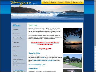 Web site www.willowgrove.com, Willow Grove Resort Inc